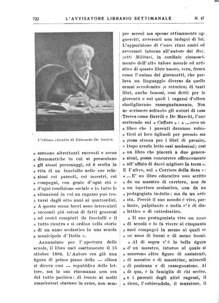 L'avvisatore librario settimanale bollettino bibliografico