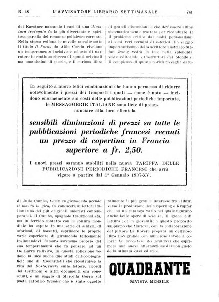 L'avvisatore librario settimanale bollettino bibliografico