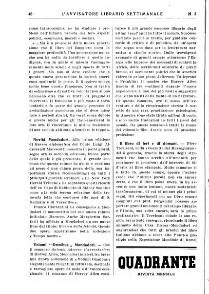 L'avvisatore librario settimanale bollettino bibliografico