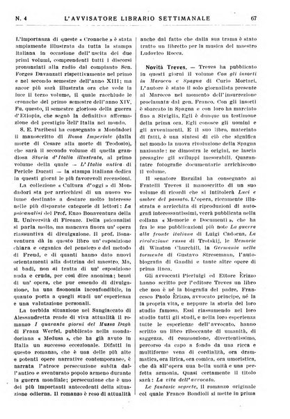 L'avvisatore librario settimanale bollettino bibliografico