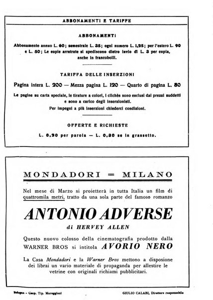 L'avvisatore librario settimanale bollettino bibliografico