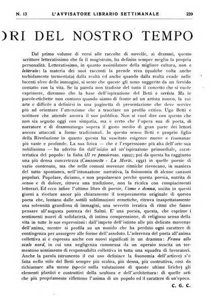 L'avvisatore librario settimanale bollettino bibliografico