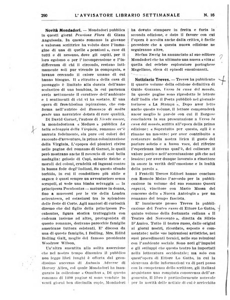 L'avvisatore librario settimanale bollettino bibliografico