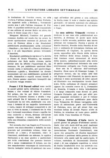 L'avvisatore librario settimanale bollettino bibliografico