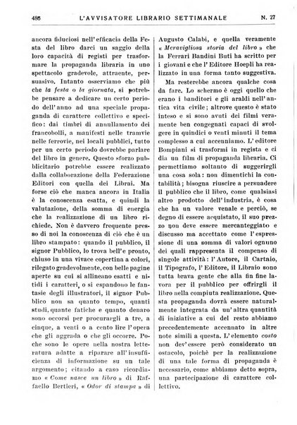 L'avvisatore librario settimanale bollettino bibliografico