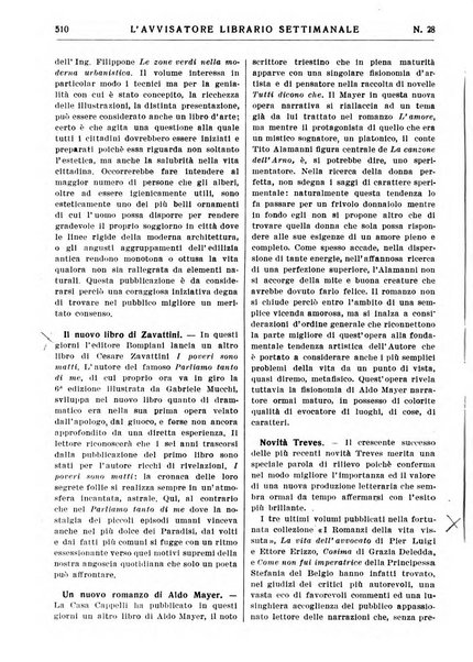 L'avvisatore librario settimanale bollettino bibliografico