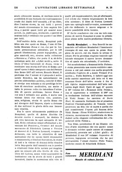 L'avvisatore librario settimanale bollettino bibliografico