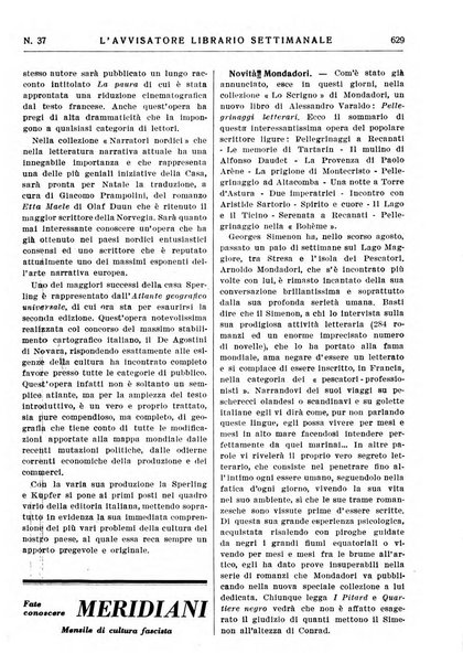 L'avvisatore librario settimanale bollettino bibliografico