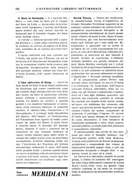 L'avvisatore librario settimanale bollettino bibliografico