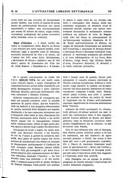 L'avvisatore librario settimanale bollettino bibliografico