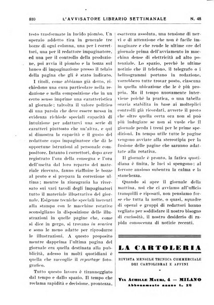 L'avvisatore librario settimanale bollettino bibliografico