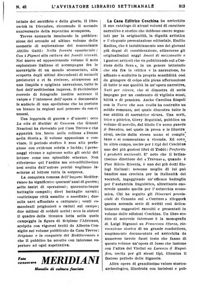 L'avvisatore librario settimanale bollettino bibliografico