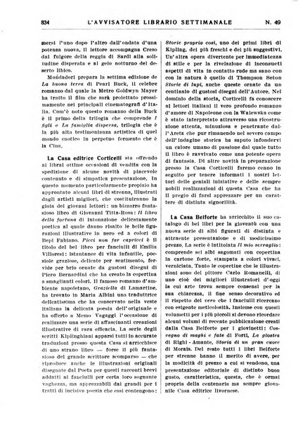 L'avvisatore librario settimanale bollettino bibliografico