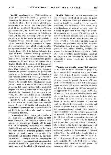 L'avvisatore librario settimanale bollettino bibliografico