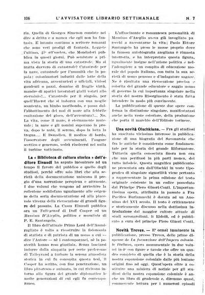 L'avvisatore librario settimanale bollettino bibliografico