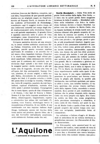 L'avvisatore librario settimanale bollettino bibliografico