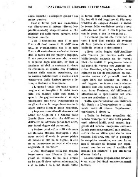 L'avvisatore librario settimanale bollettino bibliografico