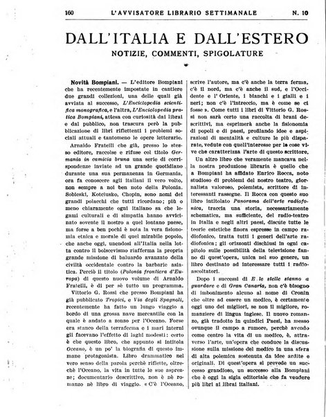 L'avvisatore librario settimanale bollettino bibliografico