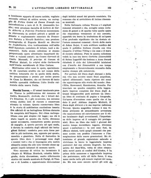 L'avvisatore librario settimanale bollettino bibliografico