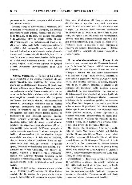 L'avvisatore librario settimanale bollettino bibliografico