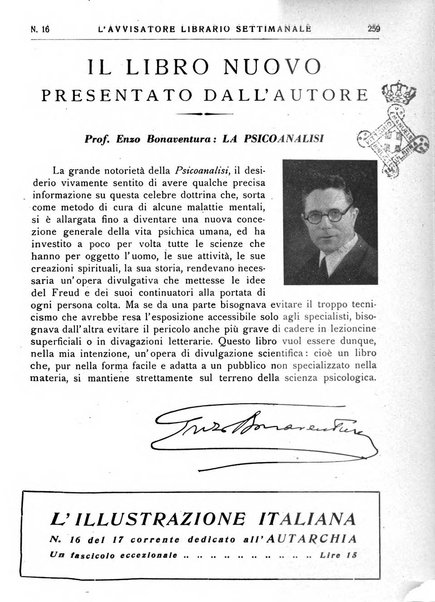 L'avvisatore librario settimanale bollettino bibliografico