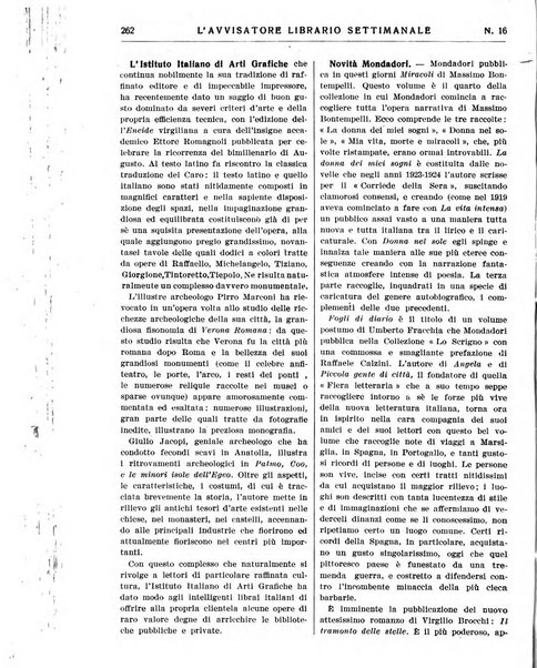 L'avvisatore librario settimanale bollettino bibliografico