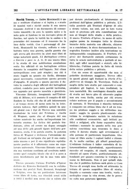 L'avvisatore librario settimanale bollettino bibliografico