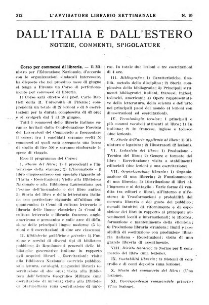 L'avvisatore librario settimanale bollettino bibliografico