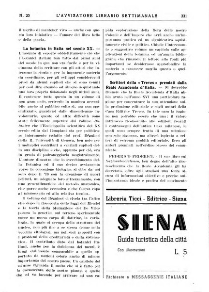 L'avvisatore librario settimanale bollettino bibliografico