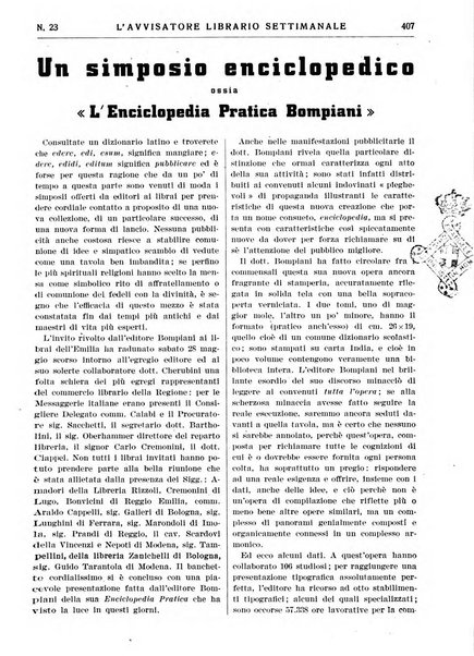 L'avvisatore librario settimanale bollettino bibliografico