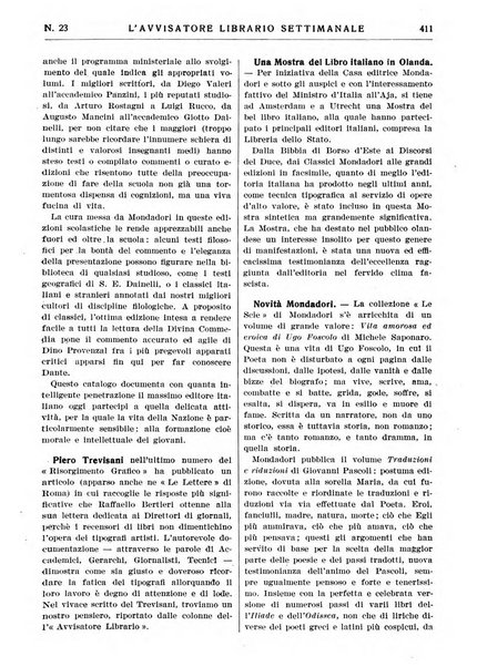 L'avvisatore librario settimanale bollettino bibliografico