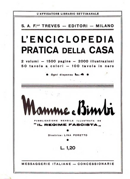 L'avvisatore librario settimanale bollettino bibliografico