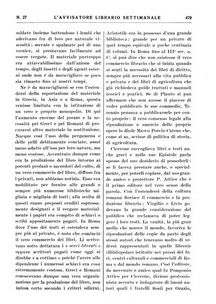 L'avvisatore librario settimanale bollettino bibliografico