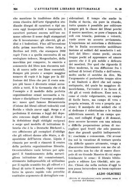 L'avvisatore librario settimanale bollettino bibliografico