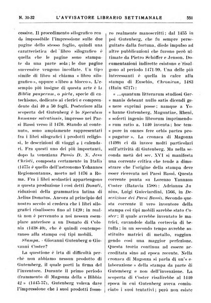 L'avvisatore librario settimanale bollettino bibliografico