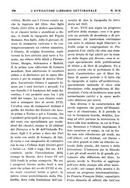 L'avvisatore librario settimanale bollettino bibliografico