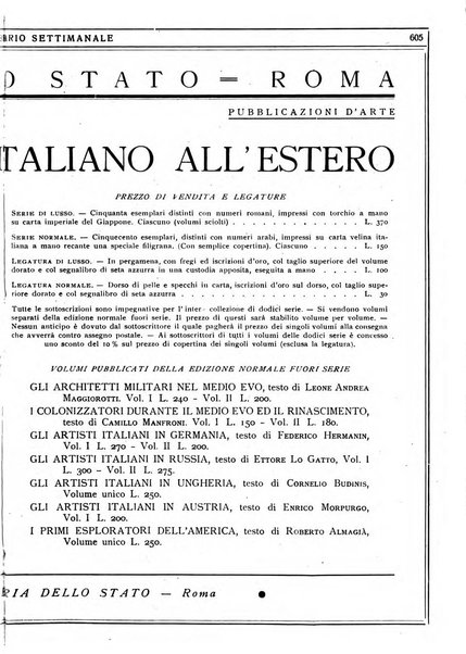 L'avvisatore librario settimanale bollettino bibliografico