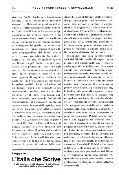 L'avvisatore librario settimanale bollettino bibliografico