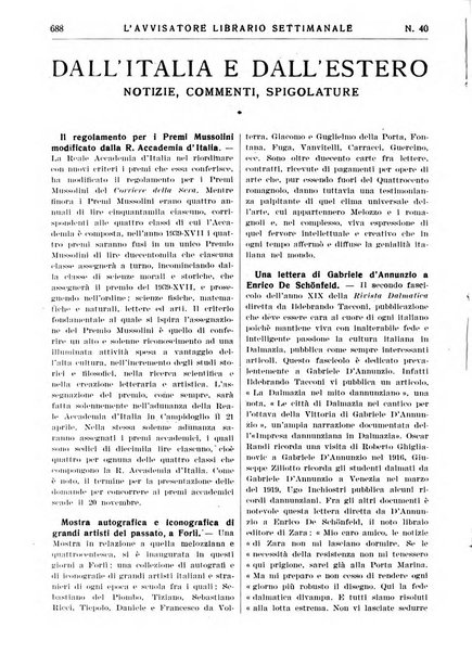 L'avvisatore librario settimanale bollettino bibliografico