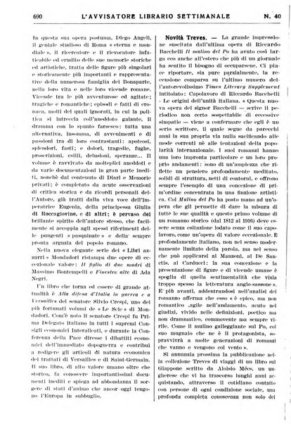 L'avvisatore librario settimanale bollettino bibliografico