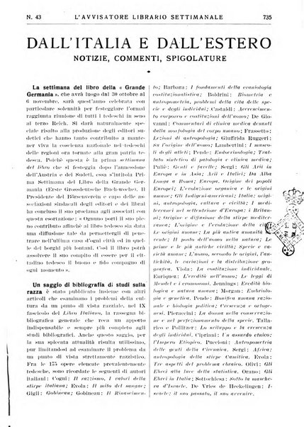 L'avvisatore librario settimanale bollettino bibliografico