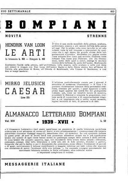 L'avvisatore librario settimanale bollettino bibliografico