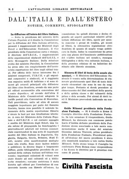 L'avvisatore librario settimanale bollettino bibliografico