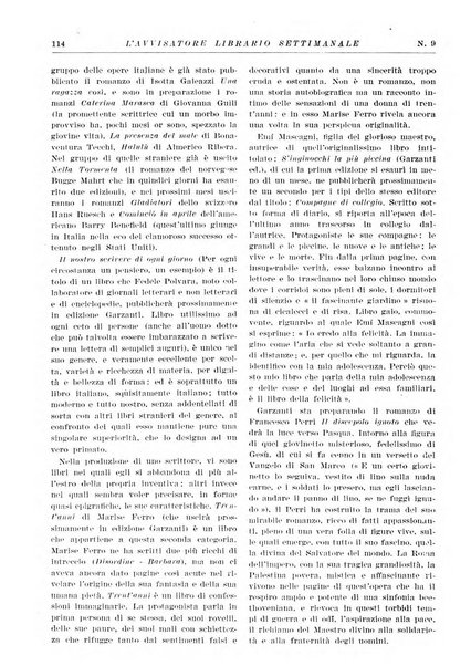 L'avvisatore librario settimanale bollettino bibliografico