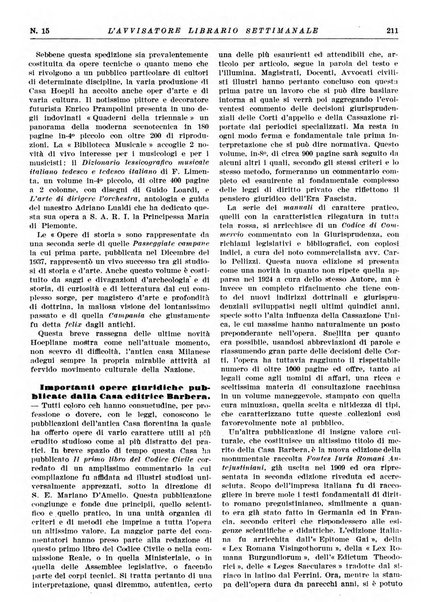 L'avvisatore librario settimanale bollettino bibliografico