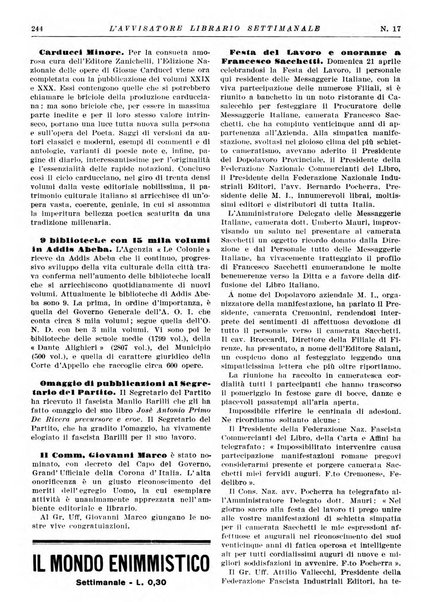 L'avvisatore librario settimanale bollettino bibliografico