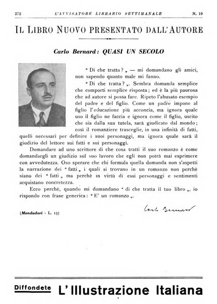 L'avvisatore librario settimanale bollettino bibliografico