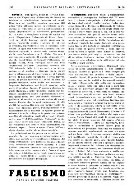 L'avvisatore librario settimanale bollettino bibliografico