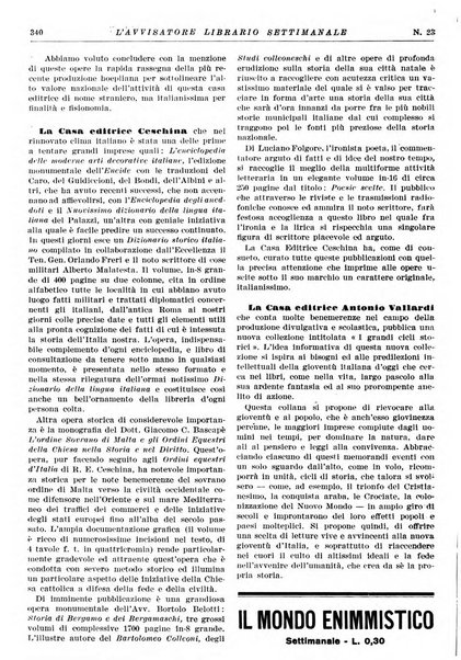 L'avvisatore librario settimanale bollettino bibliografico