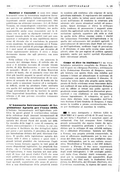 L'avvisatore librario settimanale bollettino bibliografico